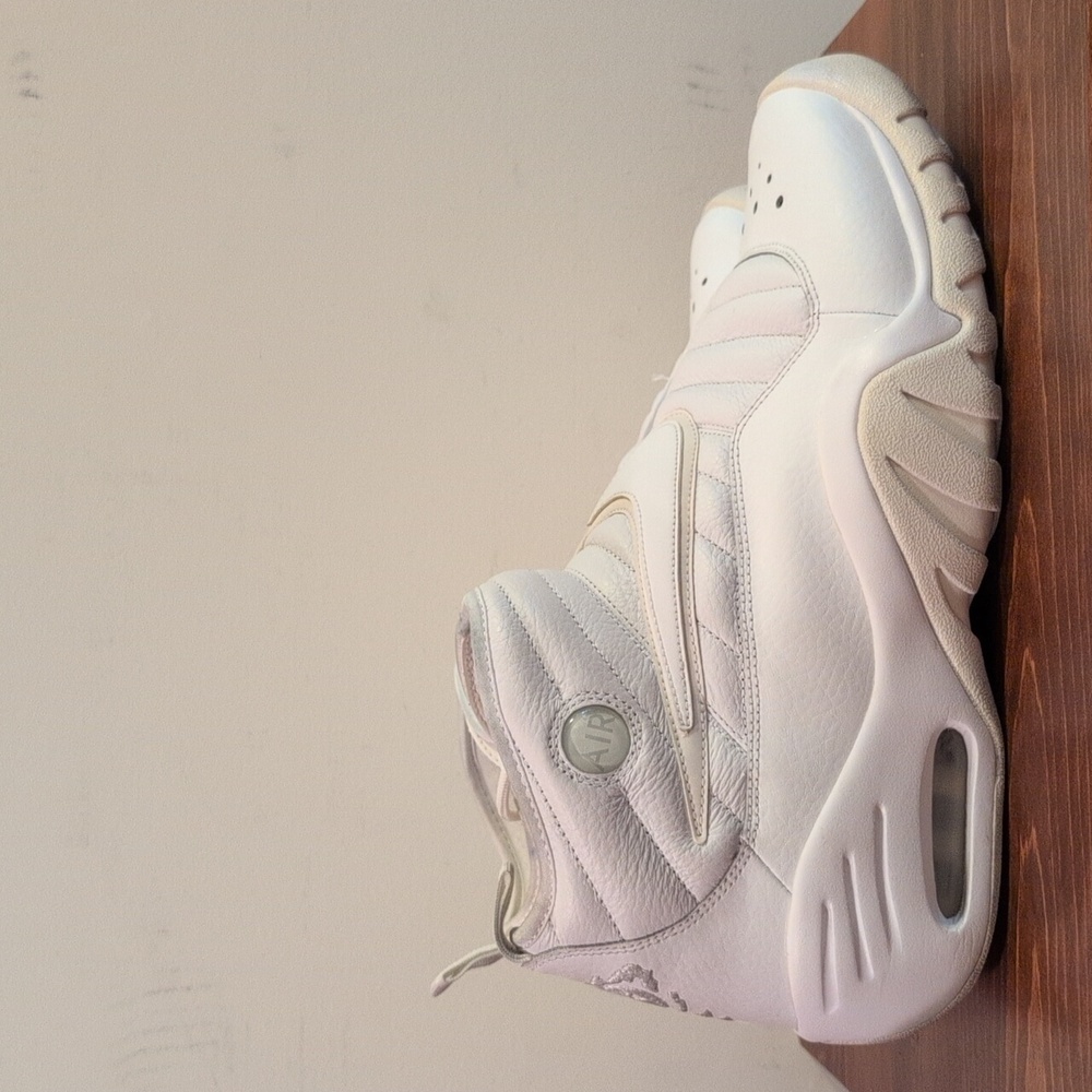 Nike Air Shake Ndestrukt Triple White Sz 13